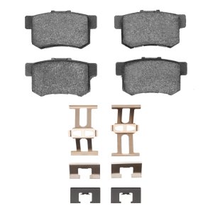 Honda S2000 Brake Pads - Rear - R1 Concepts - Semi Met - `00-`13